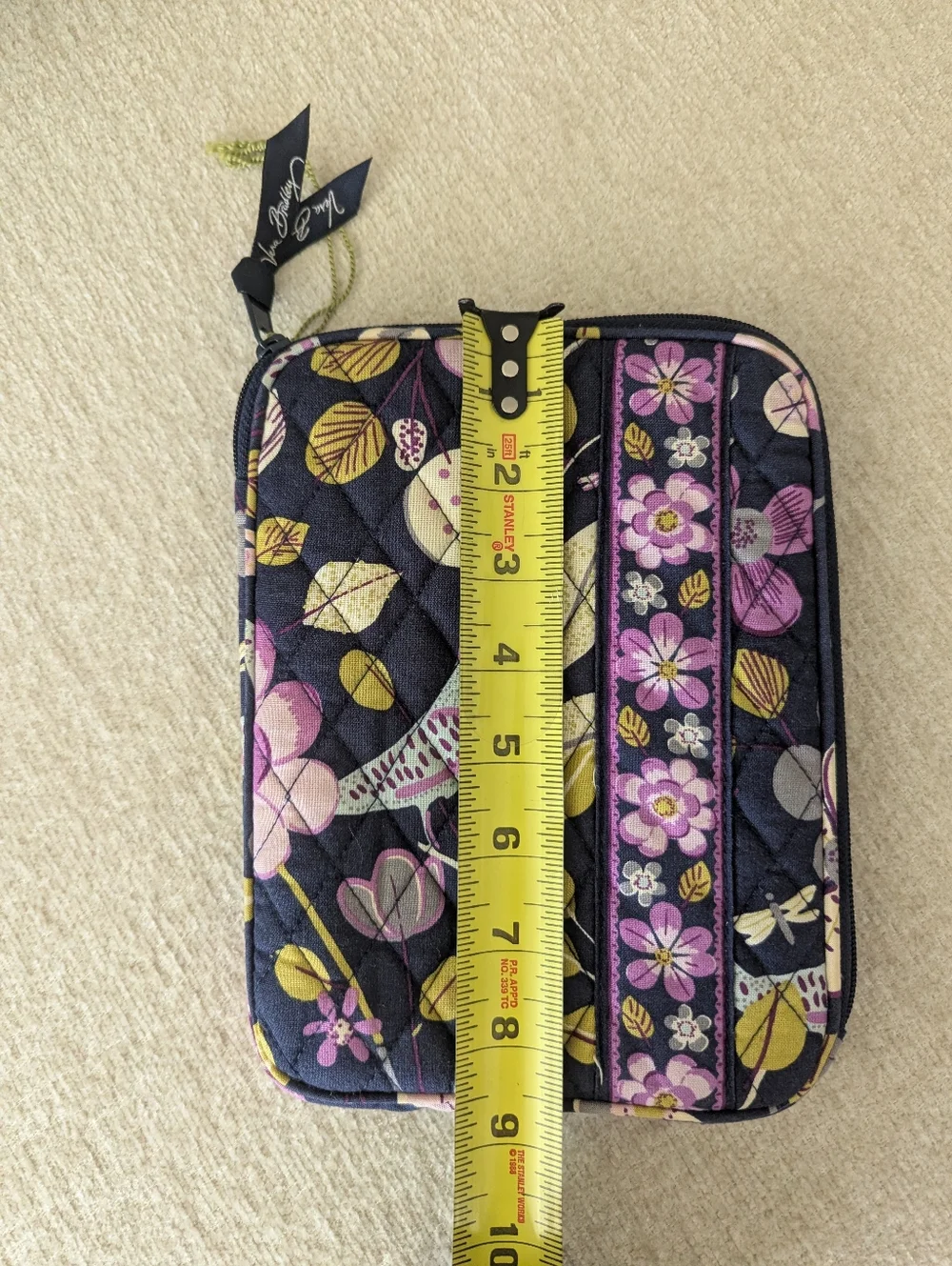 Vera Bradley Floral Nightingale Cotton Quilted iPad Case - Retired Print